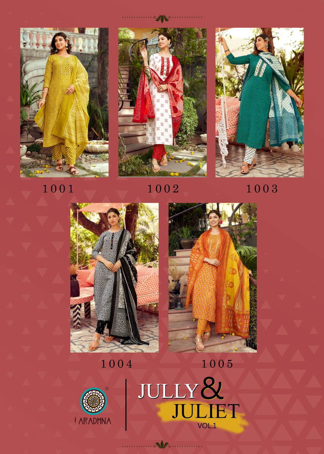 Aradhna Jully And Juliet 1 New Exclusive Wear Designer Ready Made Suit Collection